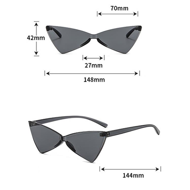 Cat-eye Candy  Sunglasses size