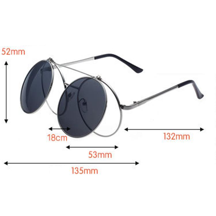 Flip Sunglasses Size