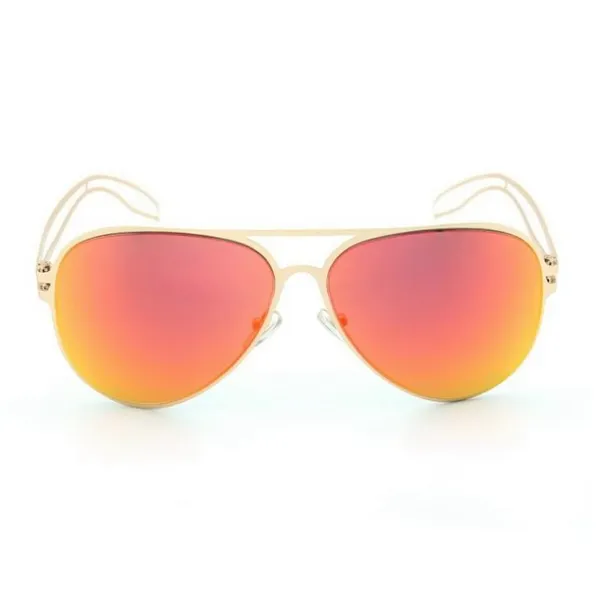 2019 Trending Metal Sunglasses Cutout Temple