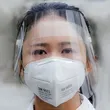 Anti Fog Fluid Resistant Full Cover Face Shield