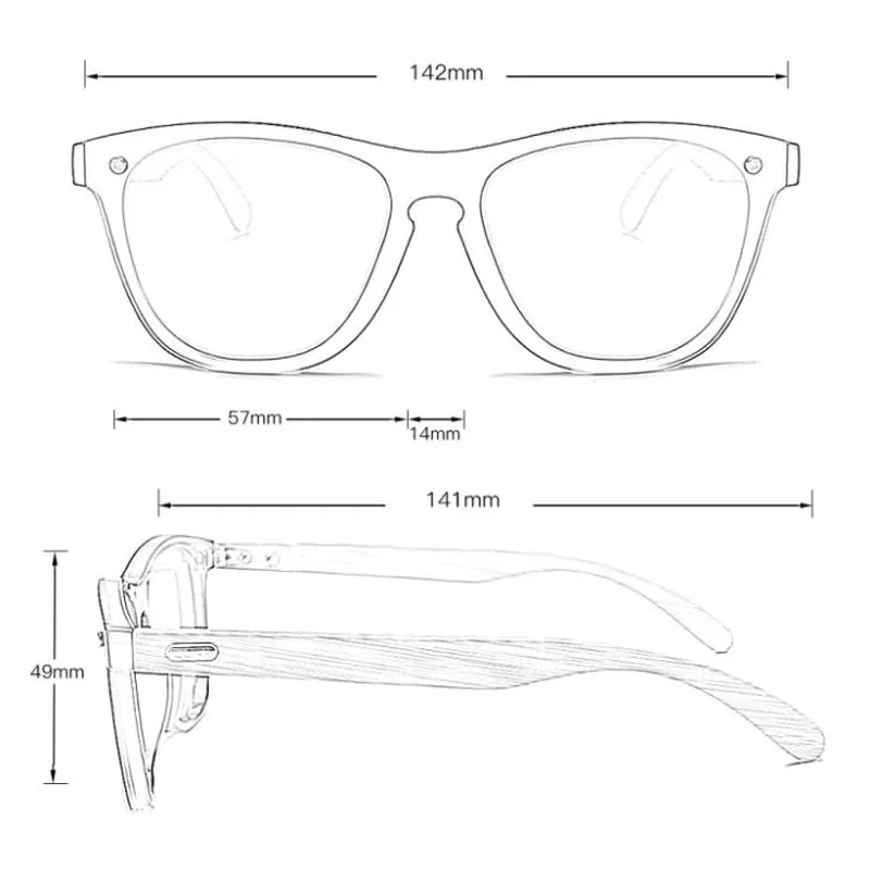 Bamboo Eco-Friendly Sunglasses