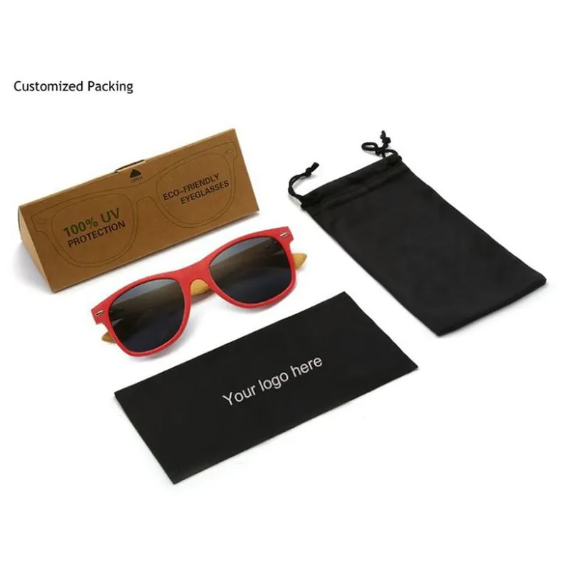 Bamboo Temple Degradable Sunglasses Sustainable Eco Glasses