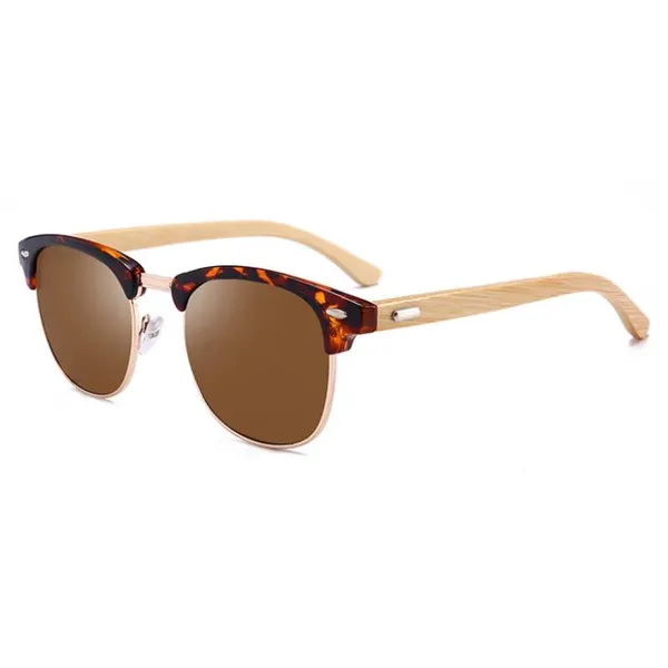 Bamboo Temple Metal Sunglasses