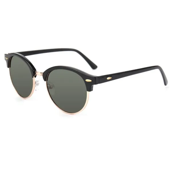 Browline Metal Sunglasses
