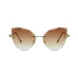 Candy Color Cat Eye Sunglasses