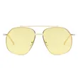 Candy Color Metal Sunglasses