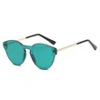 Candy Color Sunglasses Metal Arms