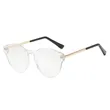 Candy Color Sunglasses Metal Arms