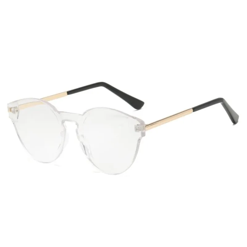 Candy Color Sunglasses Metal Arms