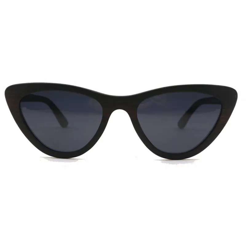 Cat Eye Wooden Sunglasses
