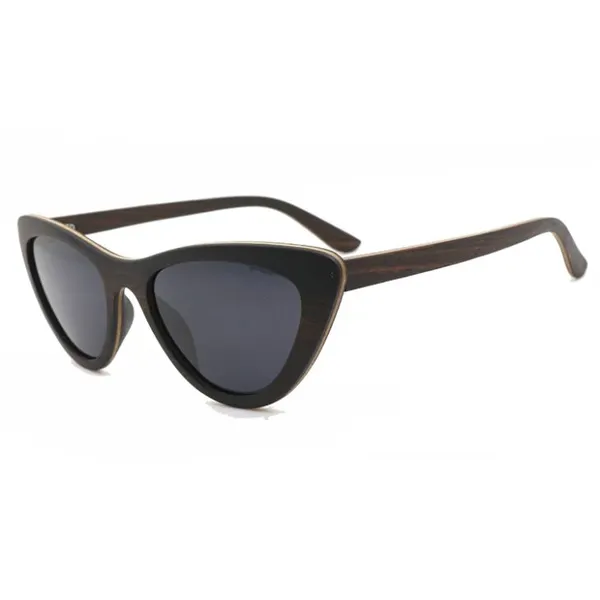 Cat Eye Wooden Sunglasses