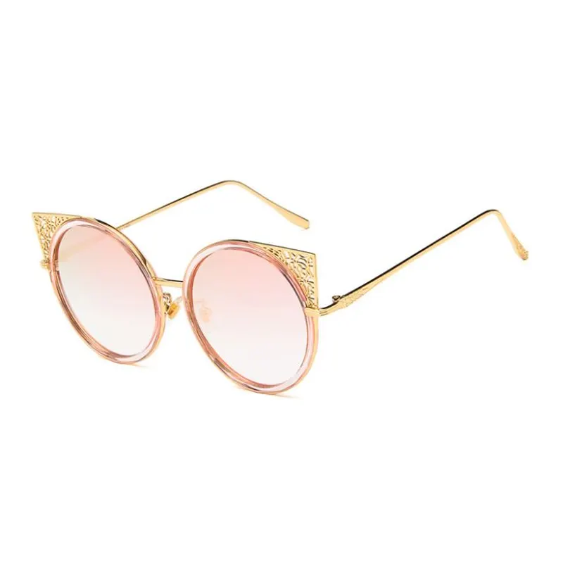 Color Lens Round Sunglasses