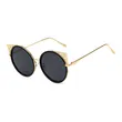 Color Lens Round Sunglasses