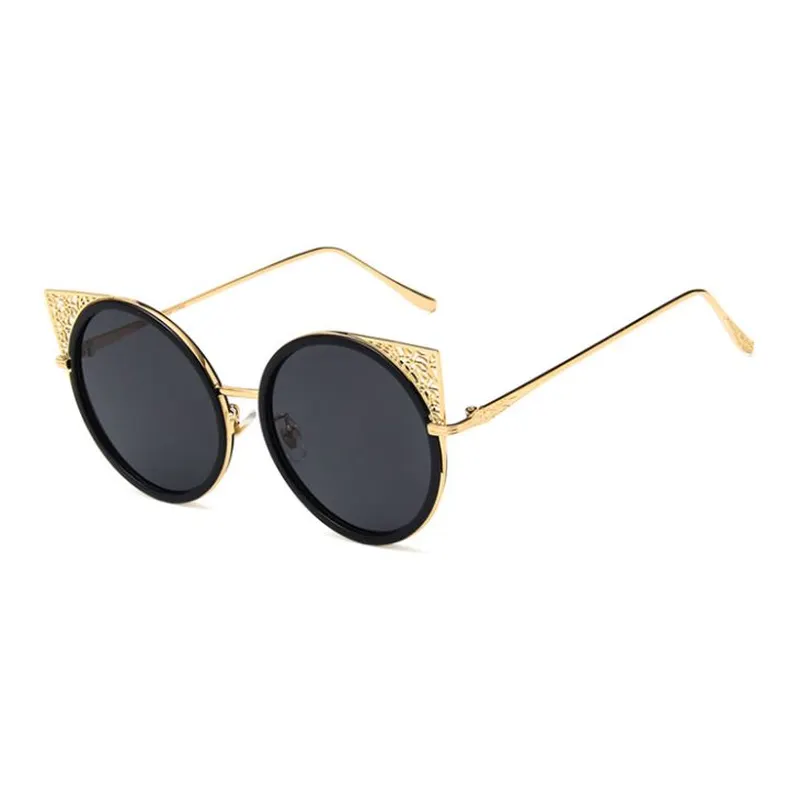 Color Lens Round Sunglasses