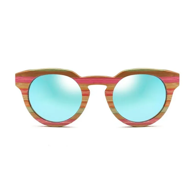 Colorful Bamboo Sunglasses