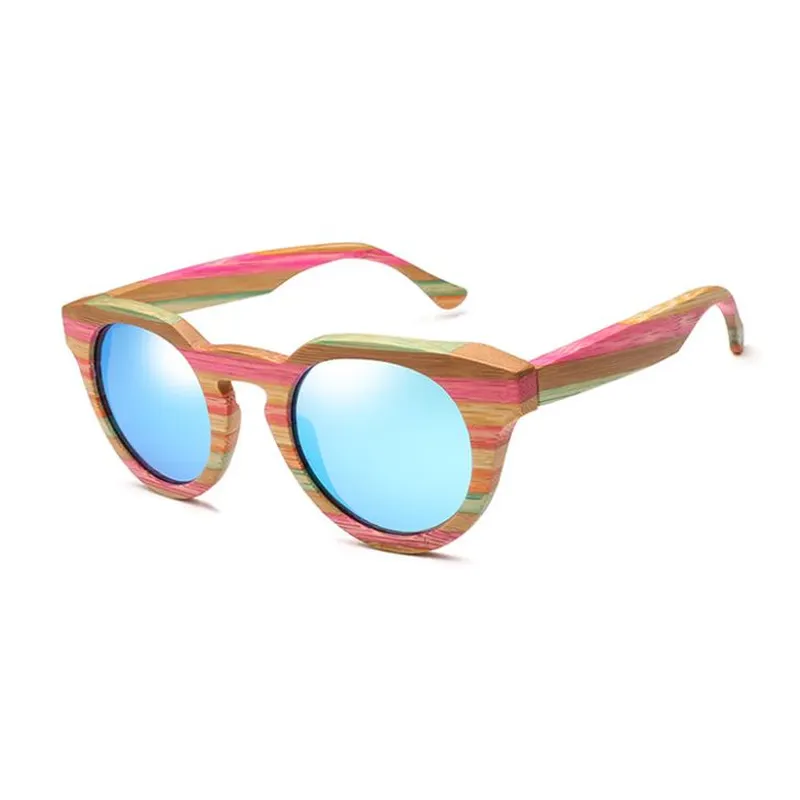 Colorful Bamboo Sunglasses