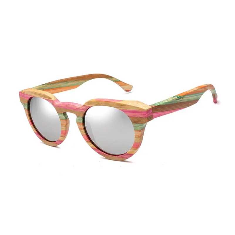 Colorful Bamboo Sunglasses