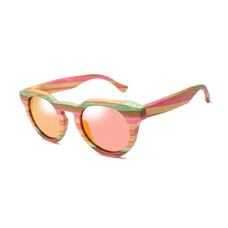 Colorful Bamboo Sunglasses