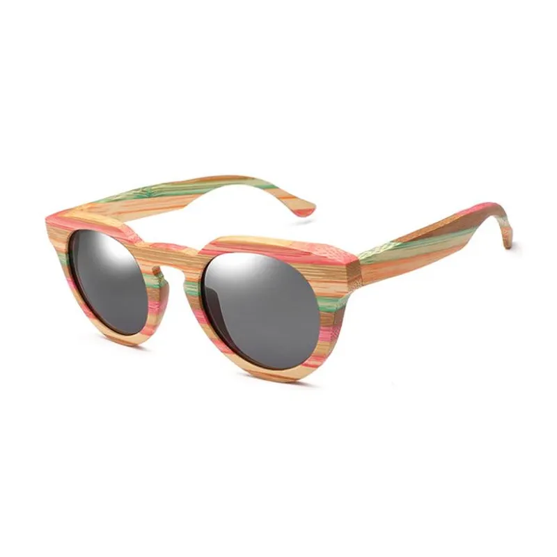 Colorful Bamboo Sunglasses