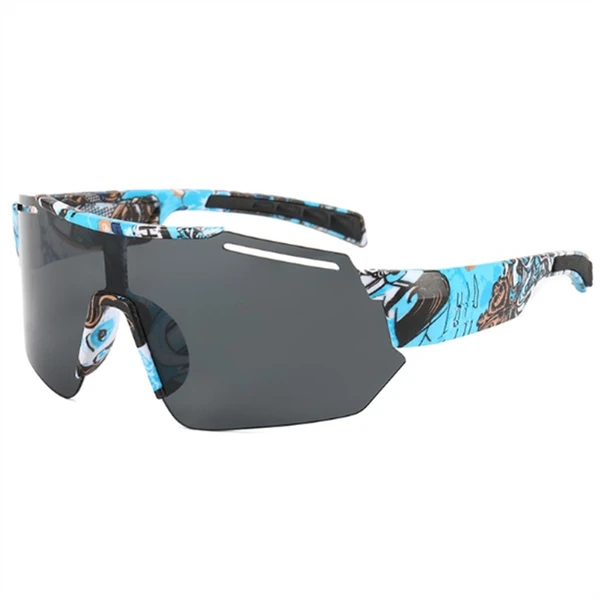Colorful Mirror Lens Sport Glasses Custom Logo