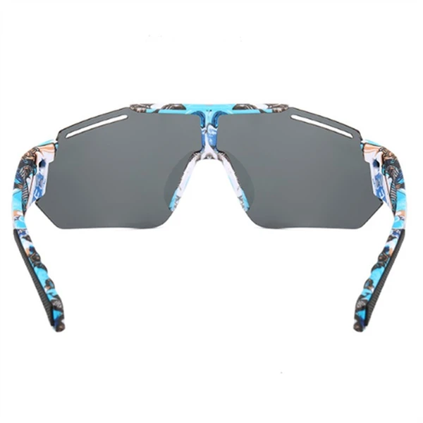 Colorful Mirror Lens Sport Glasses Custom Logo