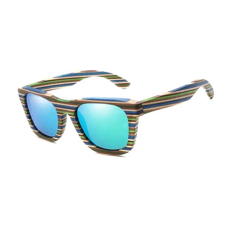 Colorful Wood Sunglasses