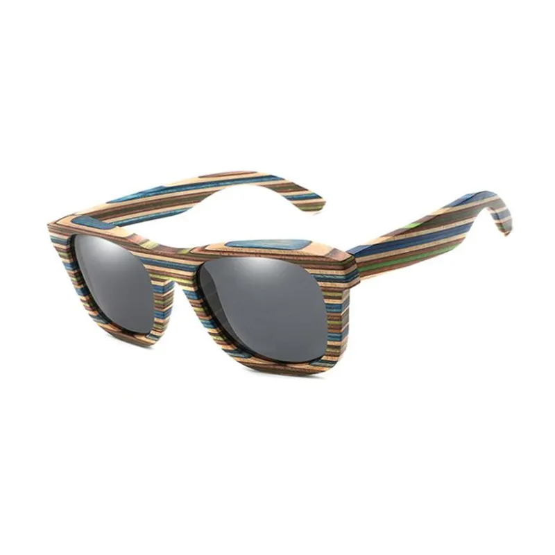 Colorful Wood Sunglasses