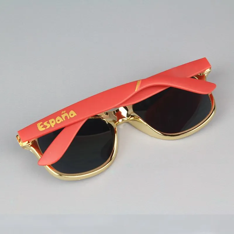 Custom Golden Sunglasses