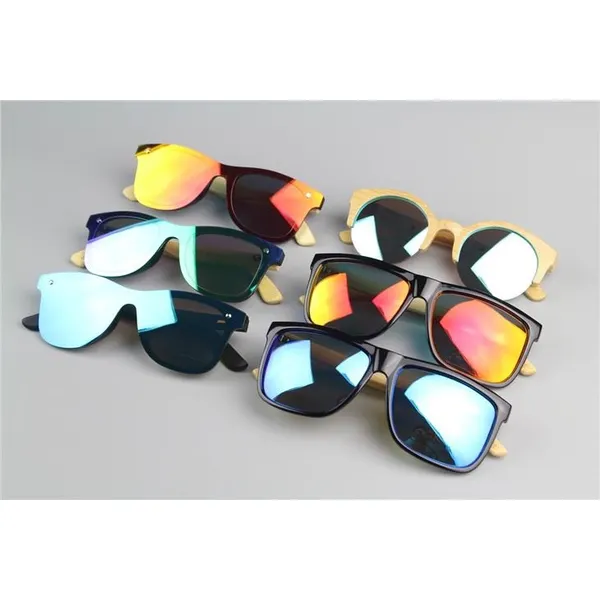 Customized Bamboo Sunglasses Combination