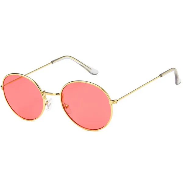 Customized Logo Promotion Round Metal Sunglasses