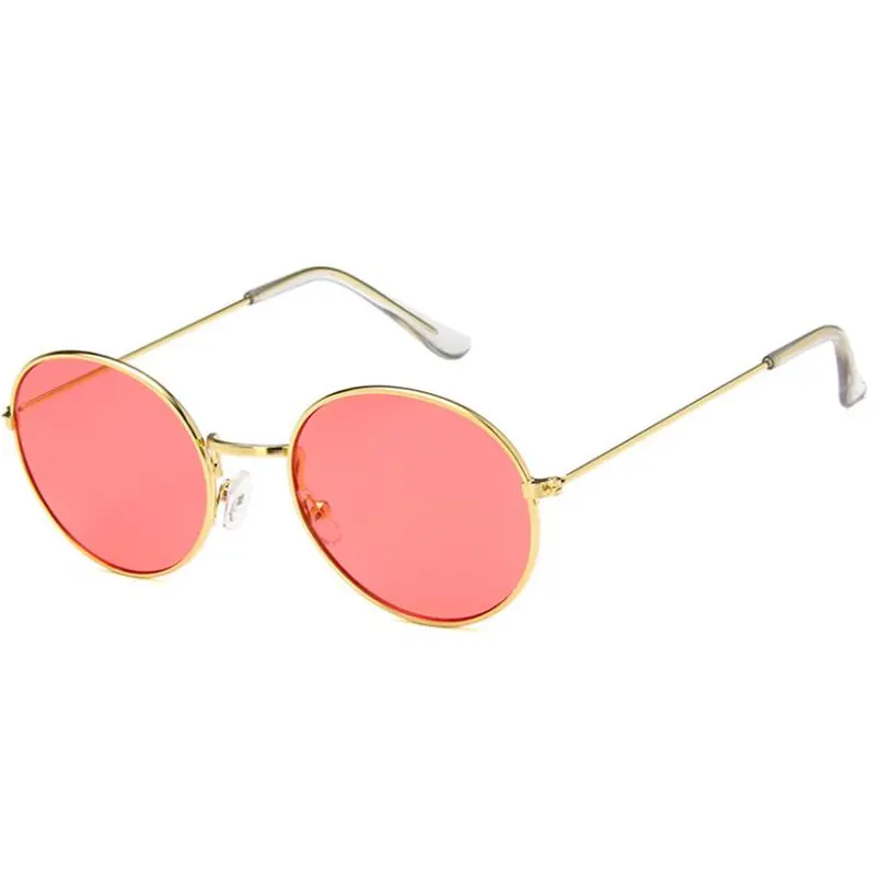 Customized Logo Promotion Round Metal Sunglasses
