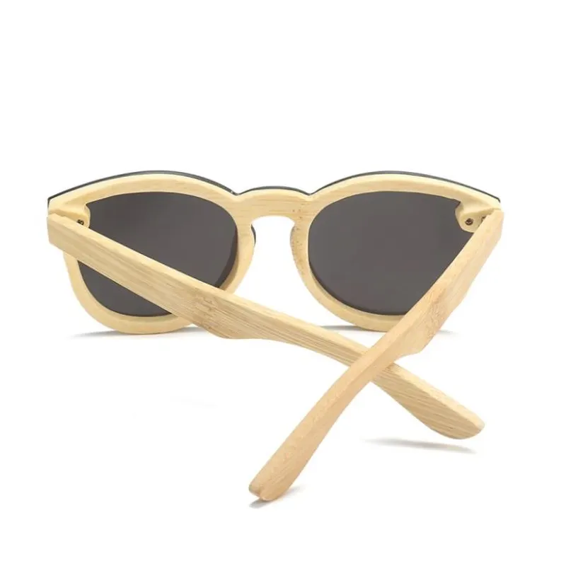 Designer Bamboo Sunglasses