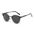Designer Half Frame Polarized Sunglasses