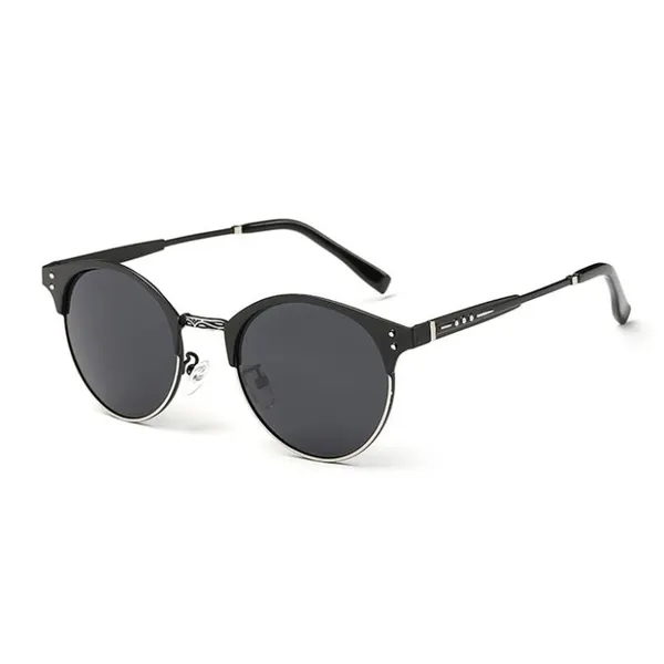 Designer Half Frame Polarized Sunglasses