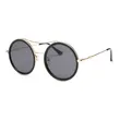 Double Bridge Round Sunglasses