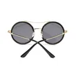Double Bridge Round Sunglasses
