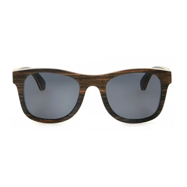 Ebony Layered Wood Sunglasses