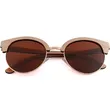 Eco- Friendly Wooden Glasses TAC Lens Luxury Round Mirror S Polarized Sunglasses
