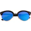 Eco- Friendly Wooden Glasses TAC Lens Luxury Round Mirror S Polarized Sunglasses