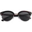 Eco- Friendly Wooden Glasses TAC Lens Luxury Round Mirror S Polarized Sunglasses