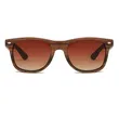 Fake Wood Polarized Sunglasses