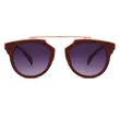Fake Wood Sunglasses