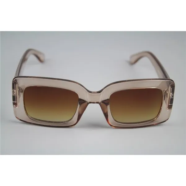 Flat Frame Big Arm Fashion Candy Color Sunglasses in 2021