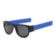 Foldable Slap Bracelet Plastic Sunglasses