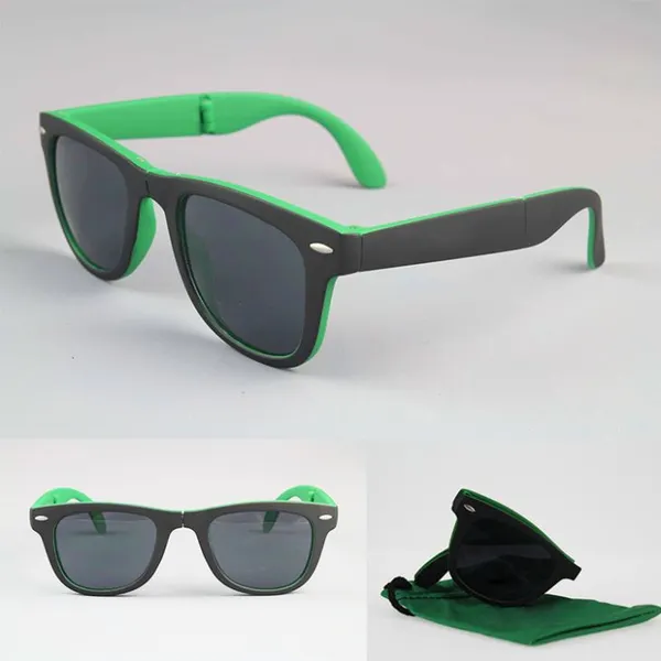 Foldable Sunglasses With Logo