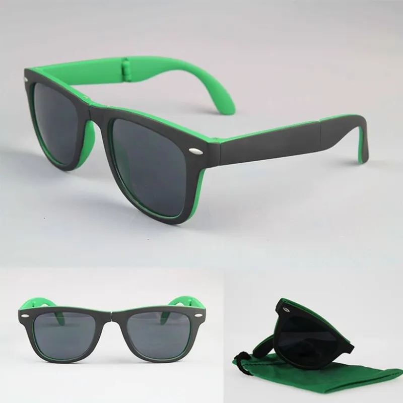 Foldable Sunglasses With Logo