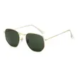 G15 Polygon Metal Sunglasses