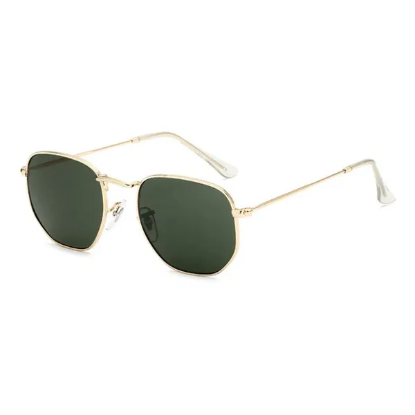 G15 Polygon Metal Sunglasses