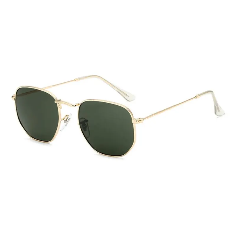 G15 Polygon Metal Sunglasses