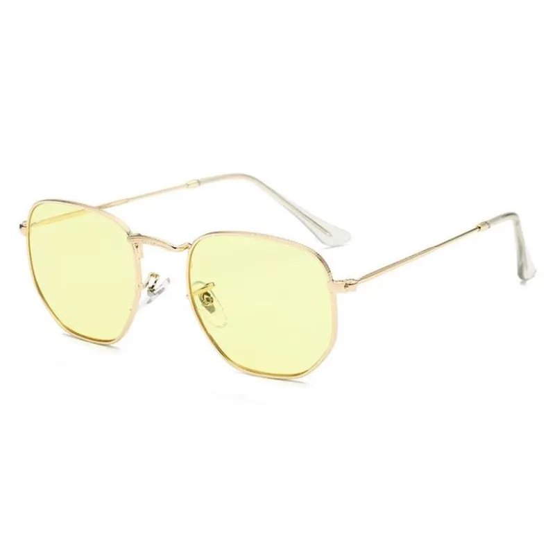 G15 Polygon Metal Sunglasses